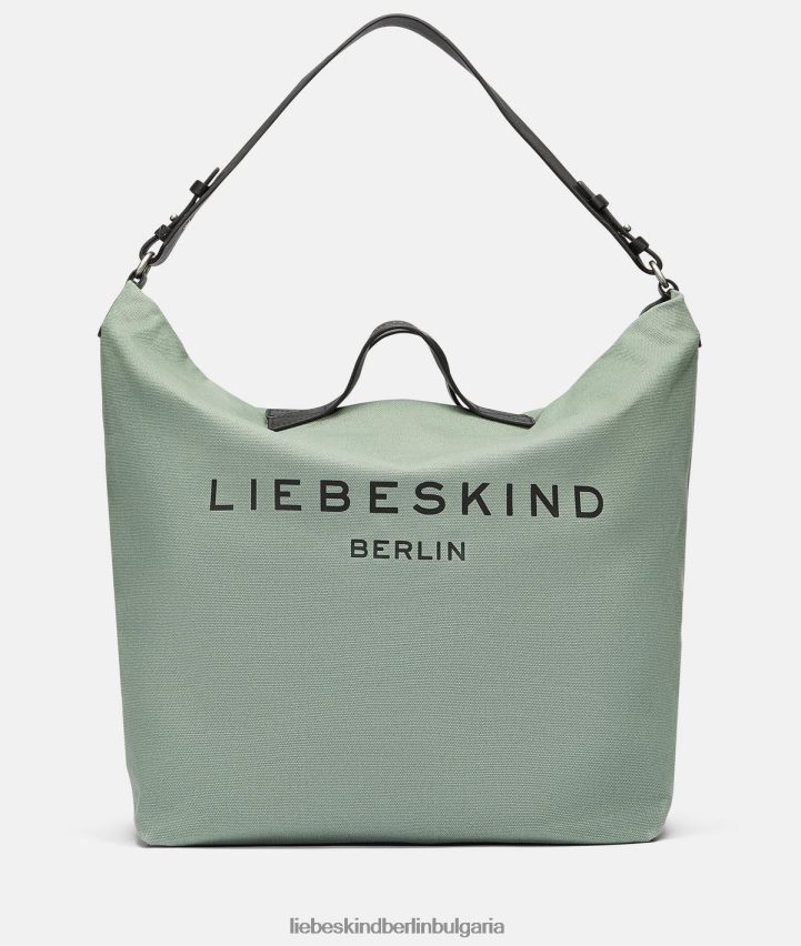 LIEBESKIND BERLIN shopper - скитник тъмно градински чай зелено чанта LIEBESKIND BERLIN 80862T104