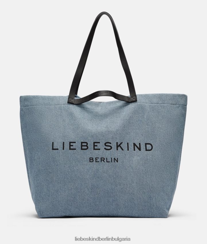 LIEBESKIND BERLIN rucksack - aurora shopper l бледо синьо чанта LIEBESKIND BERLIN 80862T225