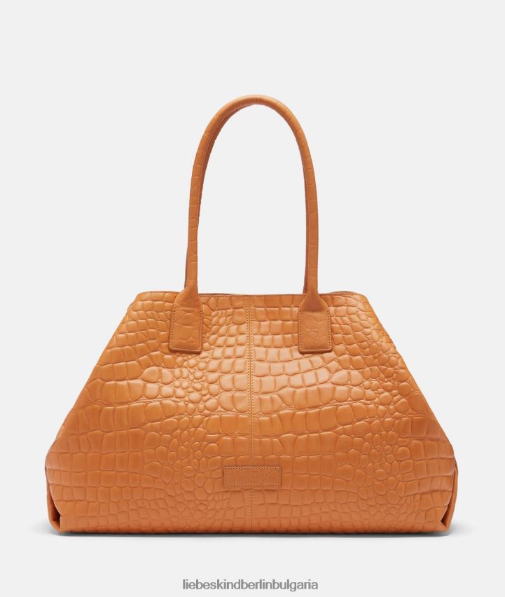 LIEBESKIND BERLIN armband herz - chelsea croco shopper l оранжево чанта LIEBESKIND BERLIN 80862T292