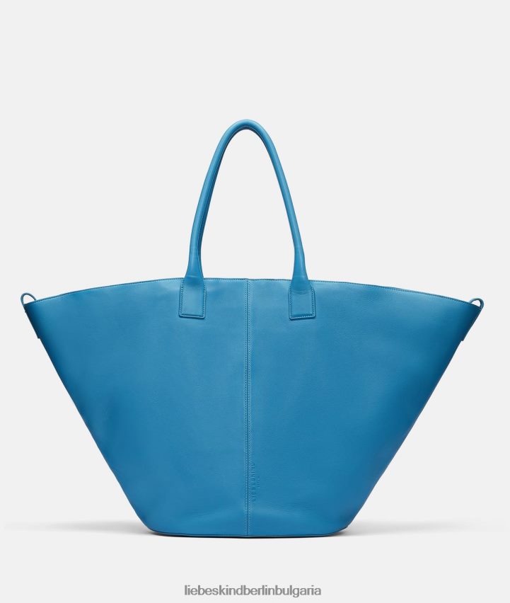 mica shopper xl лазурно синьо чанта LIEBESKIND BERLIN 80862T308 - LIEBESKIND BERLIN bags