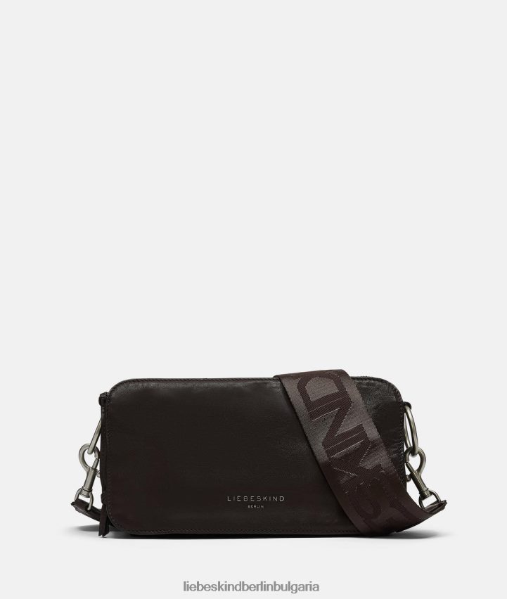 LIEBESKIND BERLIN tasche - clarice cross-body m тъмно кафяво чанта LIEBESKIND BERLIN 80862T449