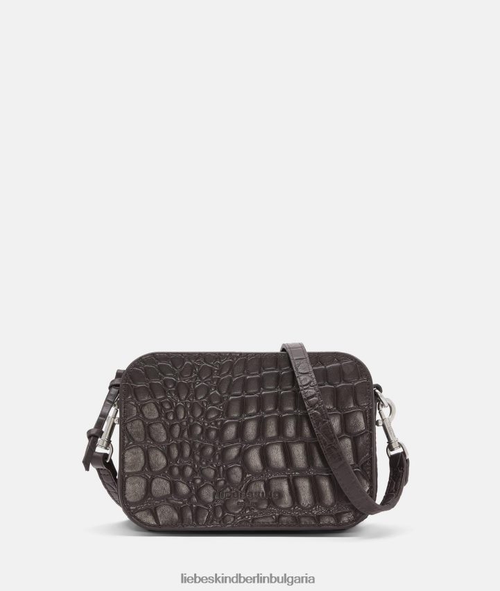 LIEBESKIND BERLIN kette - croco crossbody s мока чанта LIEBESKIND BERLIN 80862T458