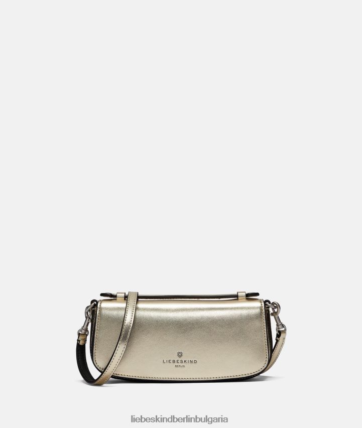 металик sadie crossbody xs злато чанта LIEBESKIND BERLIN 80862T445 - LIEBESKIND BERLIN uhr